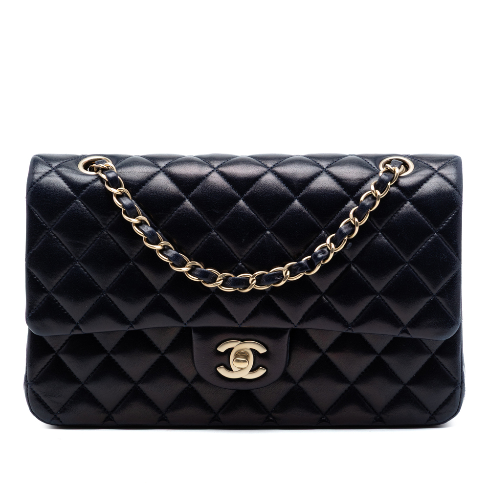 Pre-Loved Chanel Medium Classic Lambskin Double Flap - Picture 1 of 7